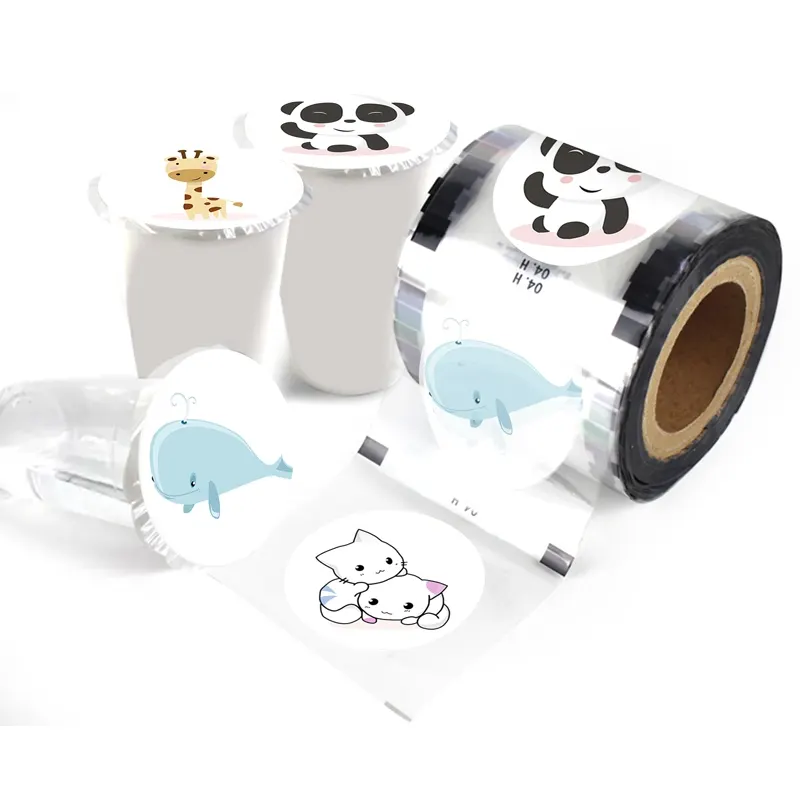 Anti-lækage Milk Tea Cup Packing Film Roll