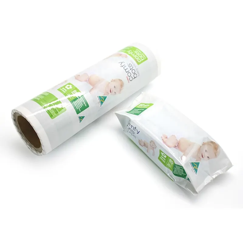 Babyservietter Emballage Plastfilm